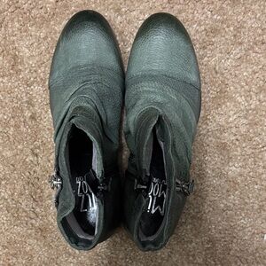 Miz Mooz Forest Leather Ankle Boots